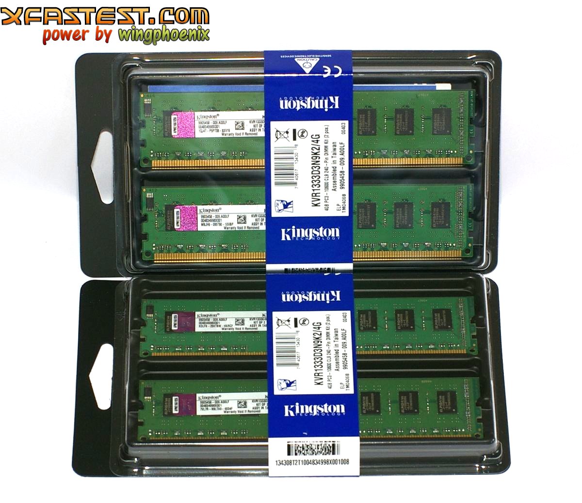 XF]Vaule RAM一樣能超頻Kingston DDR3 1333 4GB kitX2記憶體模組簡測